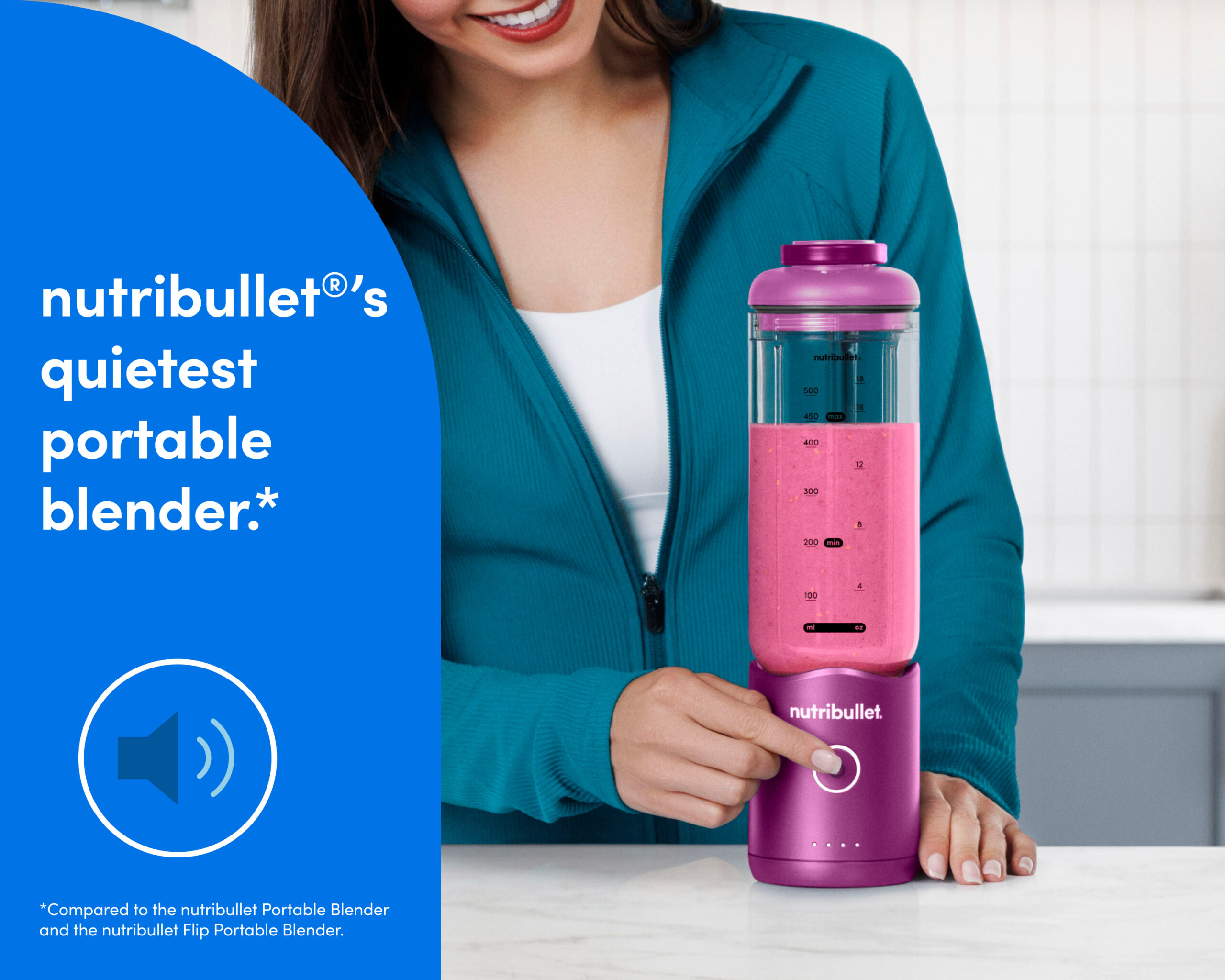 prenosni mešalnik nutribullet flex