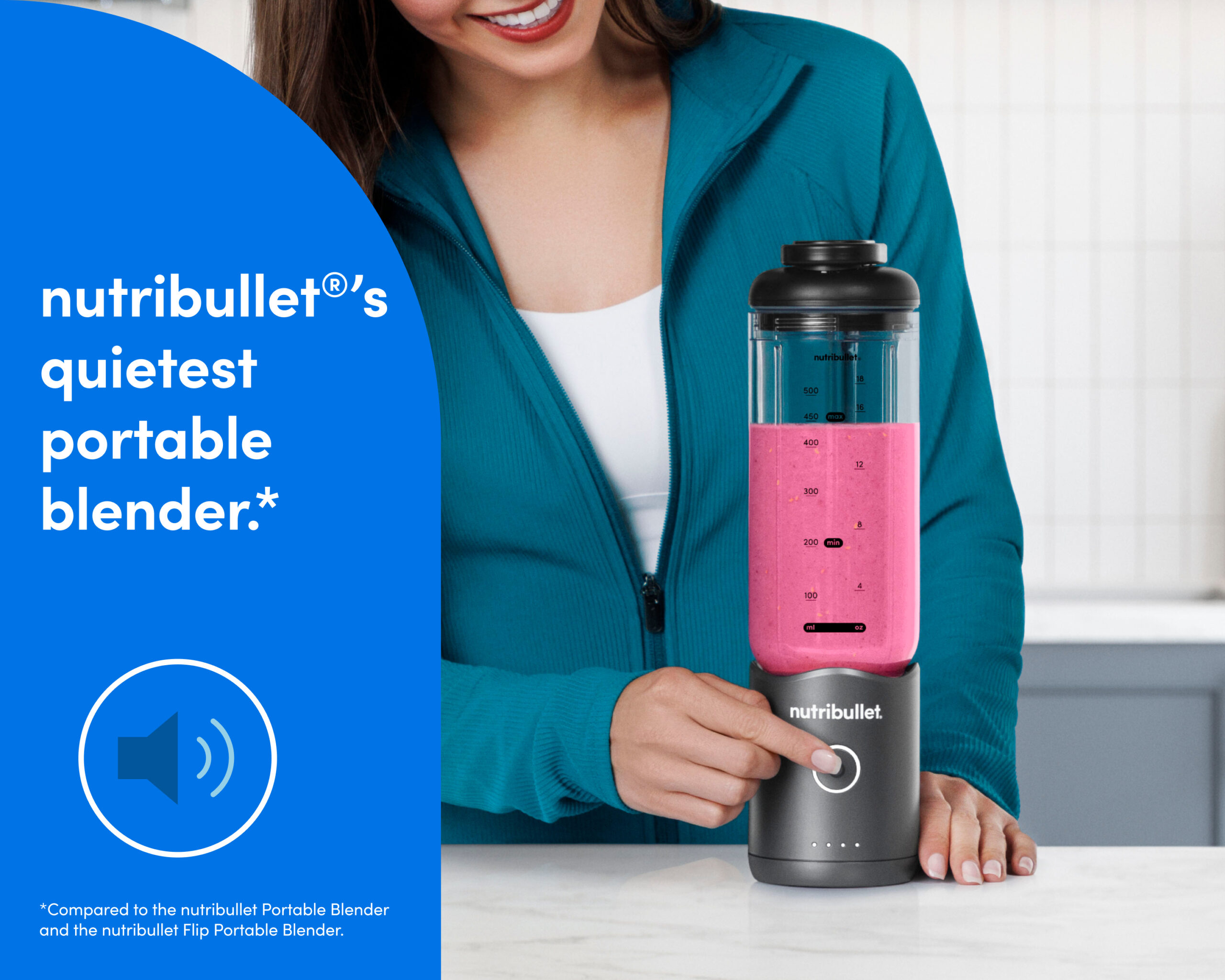 prenosni mešalnik nutribullet flex